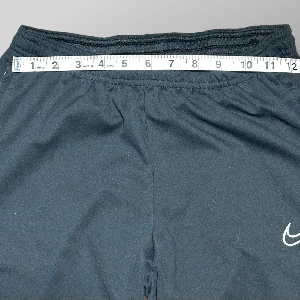 Nike Dri-FIT Black Athletic Pants Women S Elastic Drawstring Zip Ankle Pockets - Picture 6 of 11
